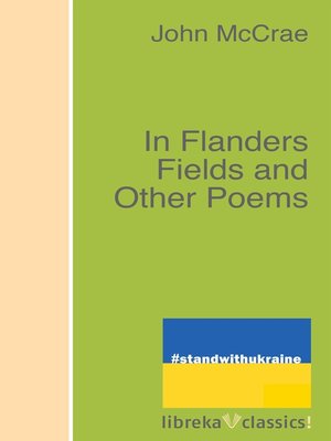 cover image of In Flanders Fields and Other Poems